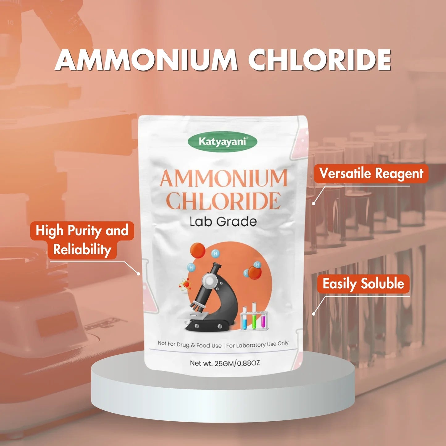 Katyayani Ammonium Chloride – Premium Lab Grade NH₄Cl for Scientific Excellence | Now in UAE