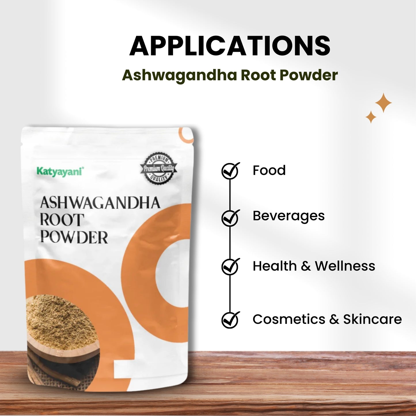 GGV Ashwagandha Root Powder 454 gm (1lb)-Food Grade