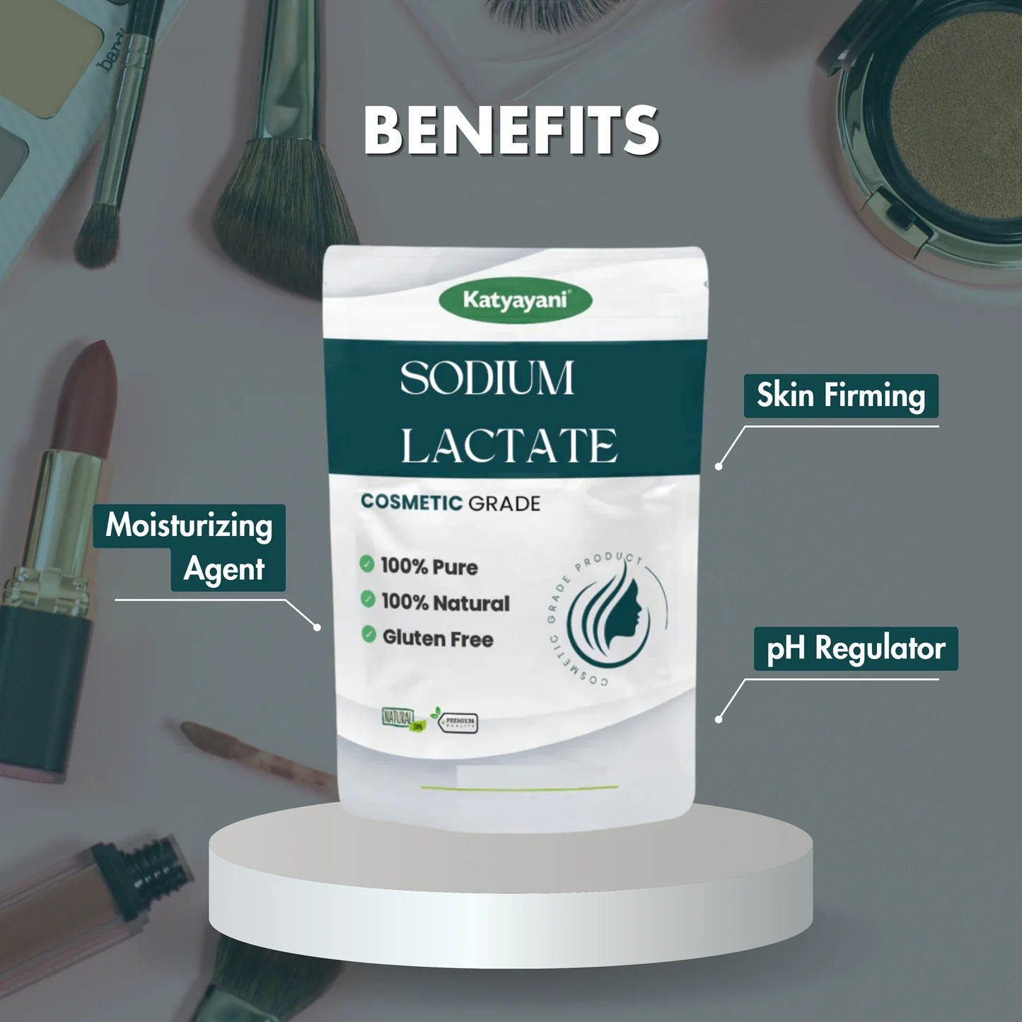 GGV Sodium Lactate 946 ml| Cosmetic Grade