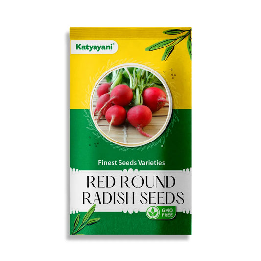 GGV Red Round Radish Vegetable Seeds