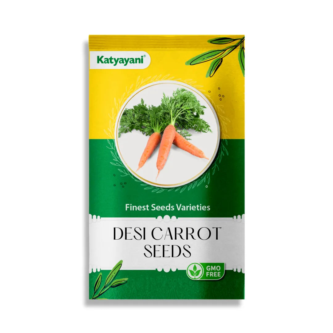 GGV Desi Carrot (long) Vegetable Seeds