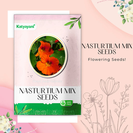 GGV Nasturtium Mix Flowering Seeds