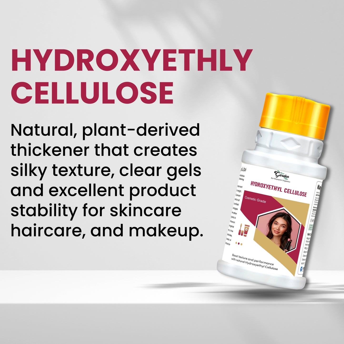GGV HydroxyEthyl Cellulose (9 oz)-Cosmetic Grade