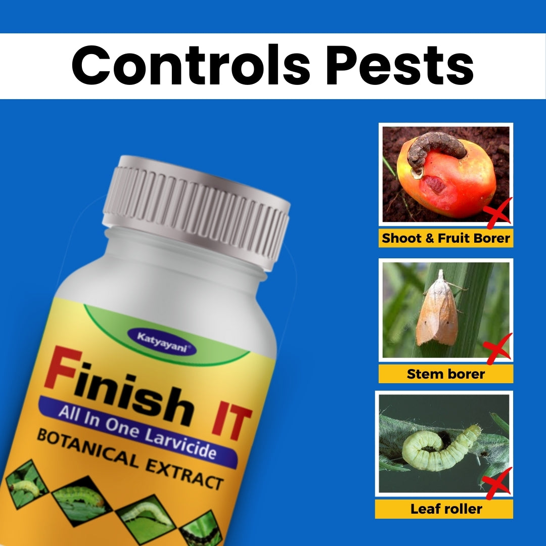 GGV FINISH IT | ALL IN ONE LARVICIDE | ORGANIC INSECTICIDE