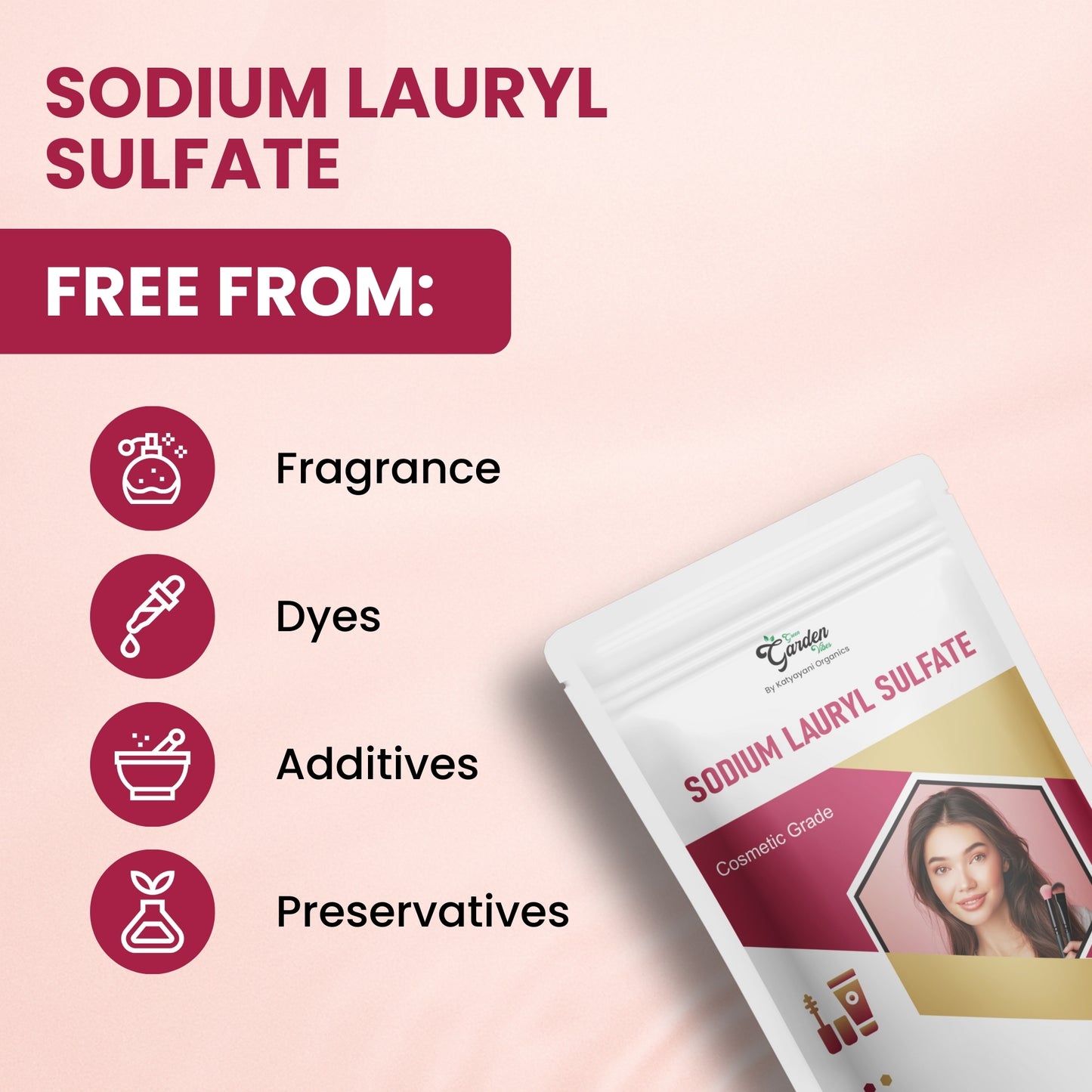 Sodium Lauryl Sulfate-Cosmetic Grade | Cleansing and Foaming Agent