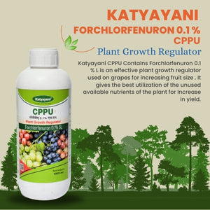 GGV CPPU Triple Yield Pack – Buy 1, Get 2 Free | Forchlorfenuron 0.1% for Bigger & Better Fruits