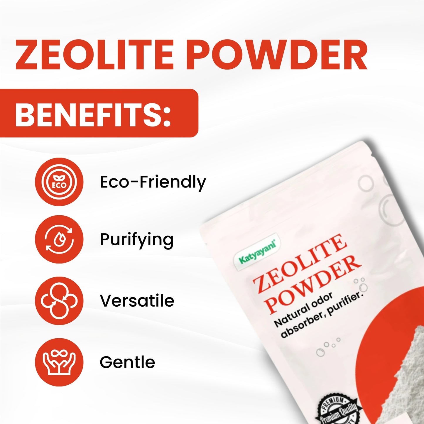 GGV Zeolite Powder 454 gm (1lb)-Cleaning Grade |Natural Detox & Cleaning Solution