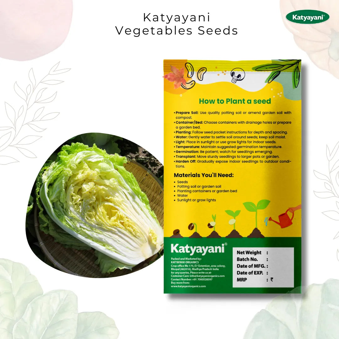GGV Chinese Cabbage Vegetable Seeds