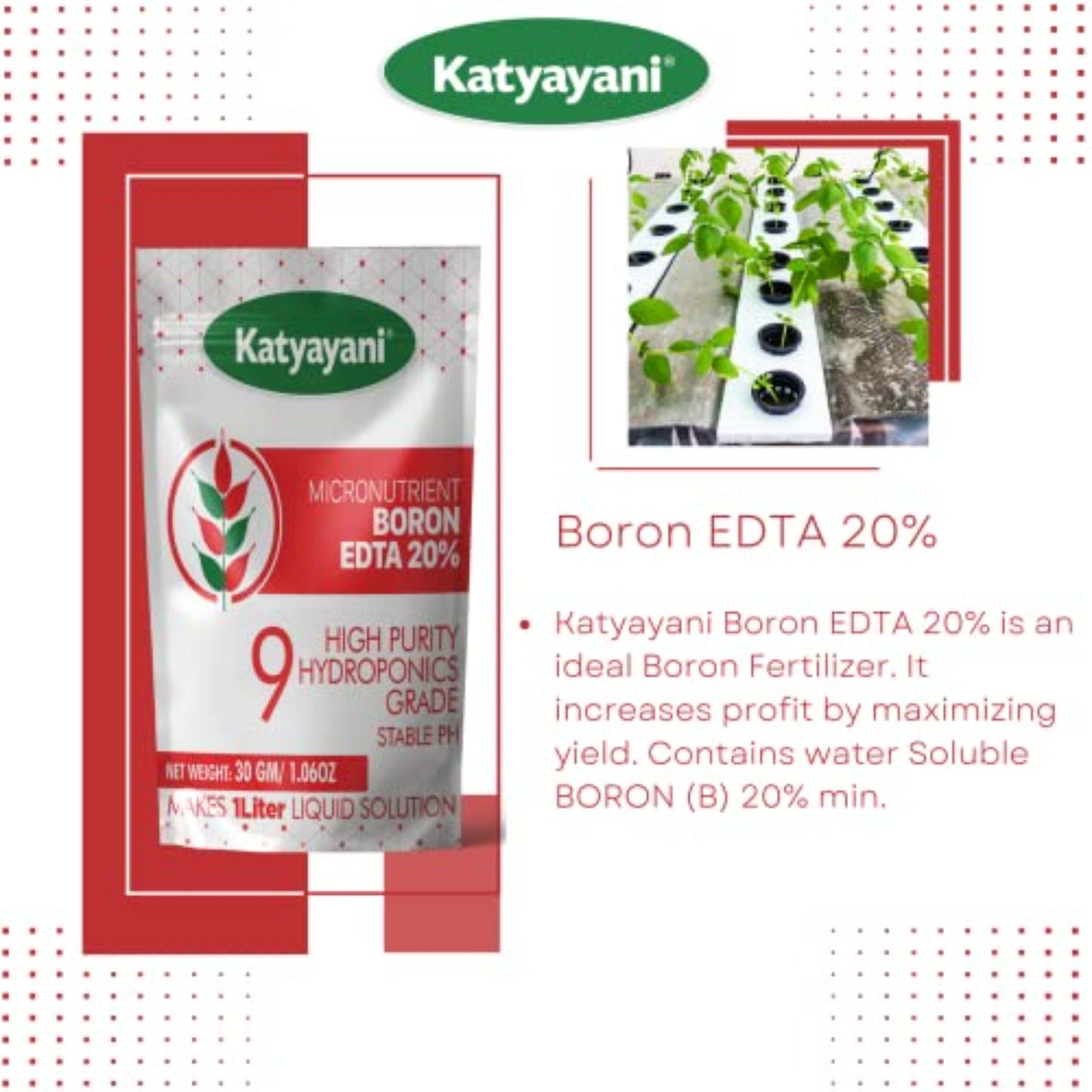 GGV Micronutrient Boron EDTA 20%