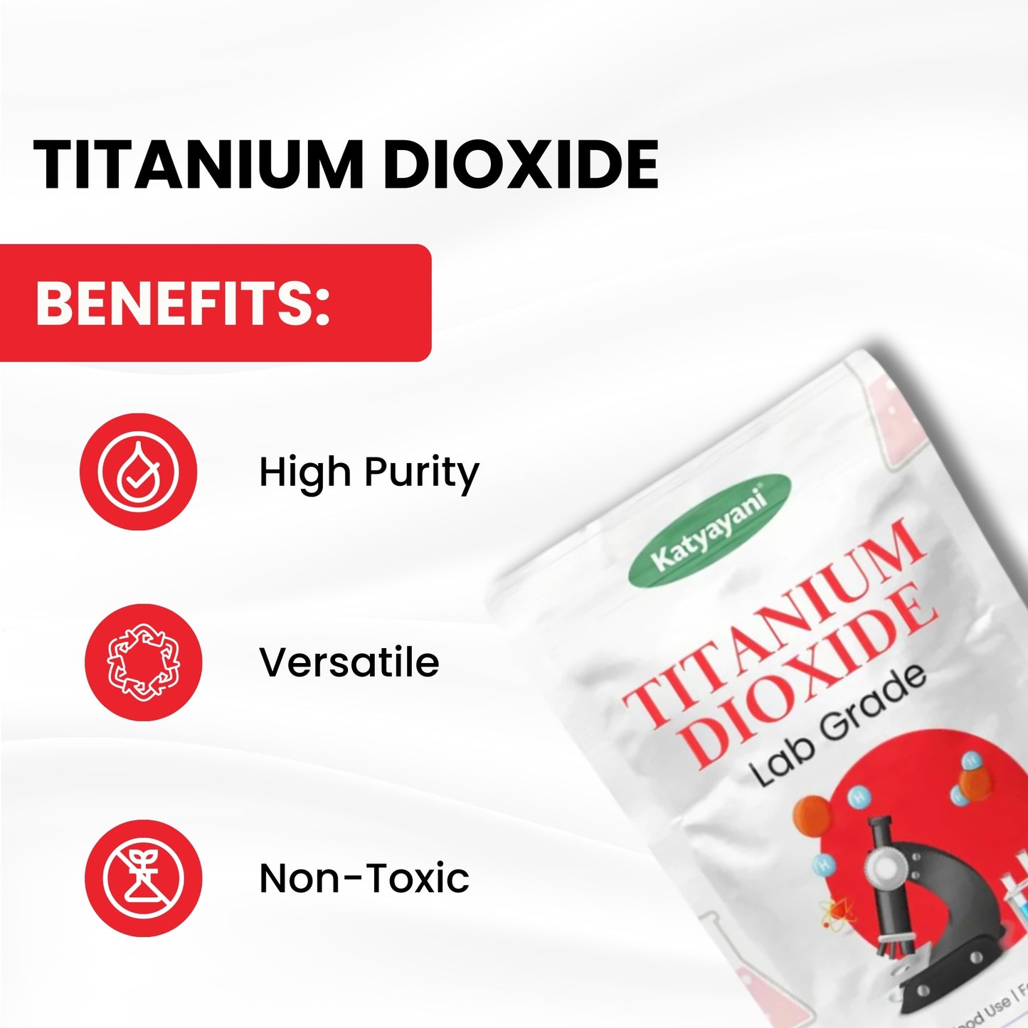 GGV Titanium Dioxide (TiO2) (0.8lb)-Lab Grade