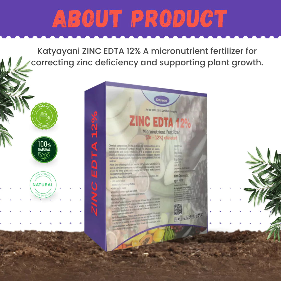 GGV Zinc EDTA 12% for Plant and Garden