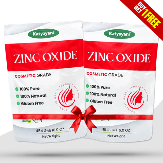 GGV Zinc Oxide Cosmetic Grade Powder 454 gm (16 OZ) – Buy 1 Get 1 Free