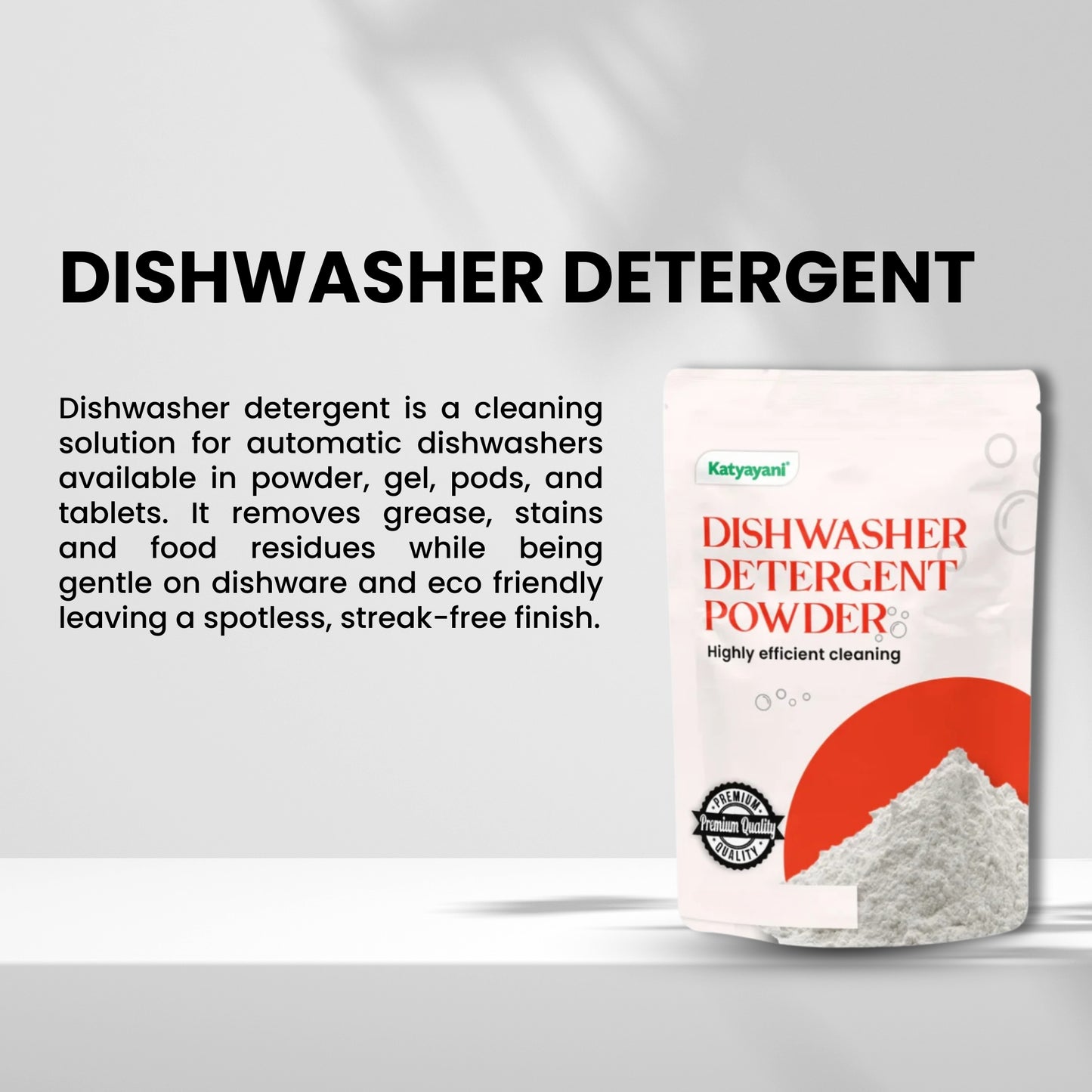 GGV Dishwasher Detergent 454 gm (1 lb)-Cleaning Grade