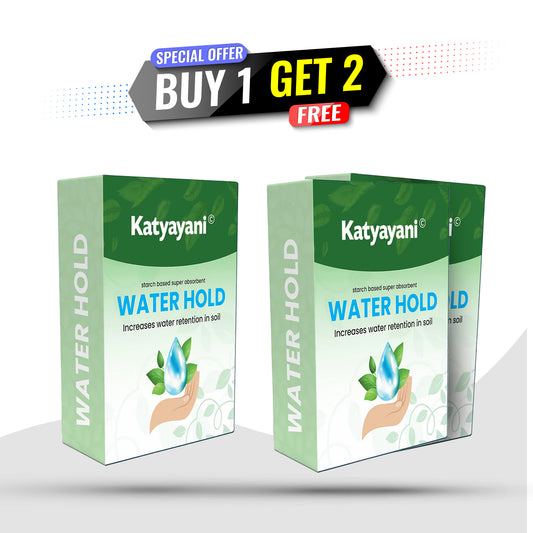 Water Hold Super Saver – Buy 1, Get 2 Free | Starch-Based Super Absorbent Gel for Soil