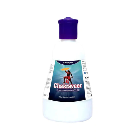 GGV Katyayani Chakraveer – Chlorantraniliprole 18.5% SC | Broad-Spectrum Insecticide for Crop Protection