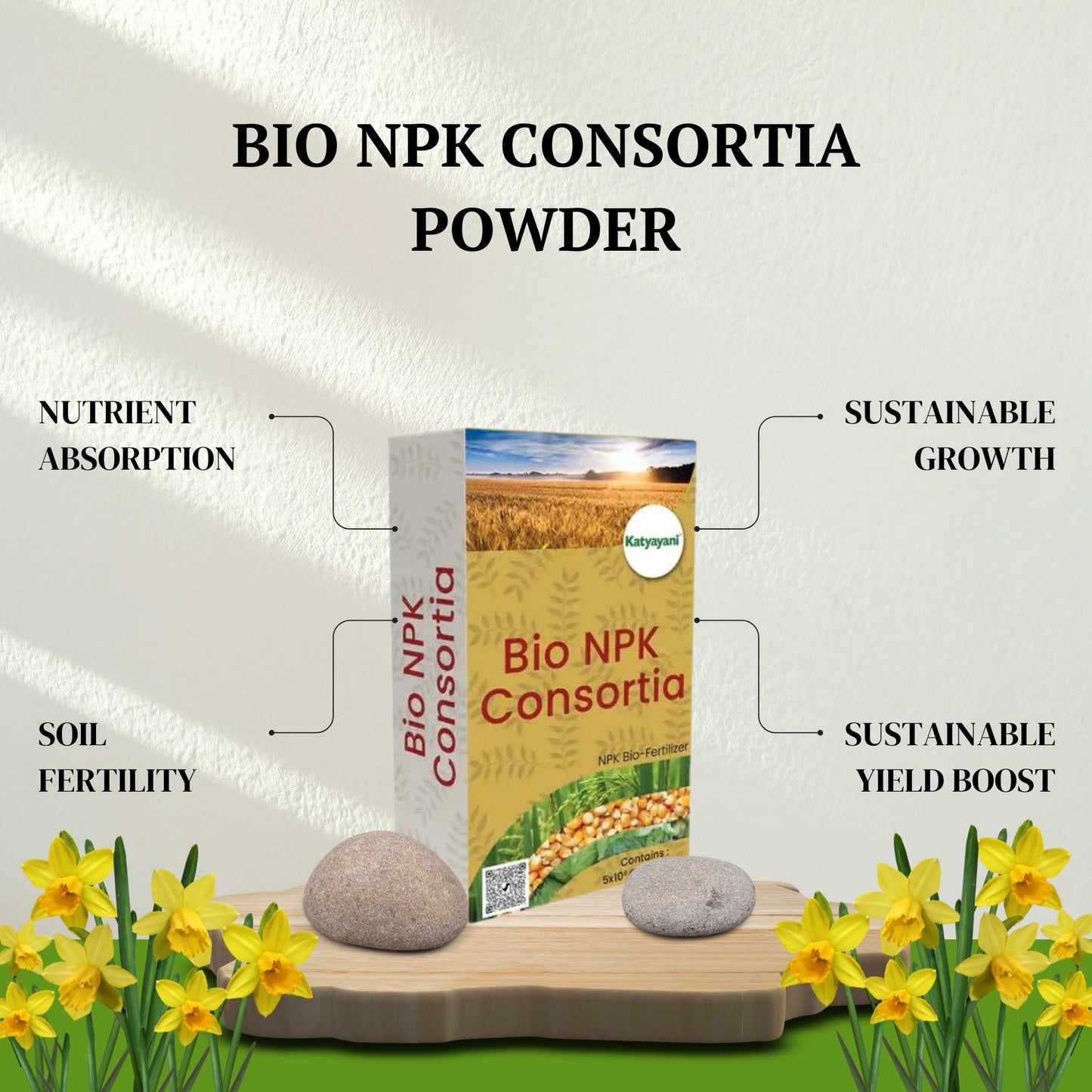 GGV Bio NPK Consortia – Complete NPK Biofertilizer for Higher Crop Yield