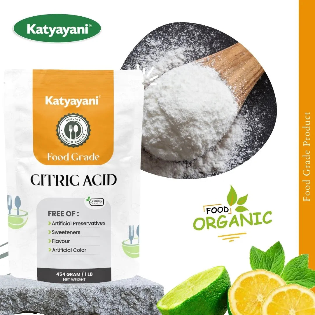 GGV Citric Acid 454 gm (1 lb)-Food Grade