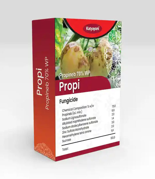 Katyayani Propi – Propineb 70% WP Fungicide (Made for UAE Farming Needs) Broad-Spectrum Protection | Zinc-Boosted Crop Health | Ideal for UAE’s Climate Conditions