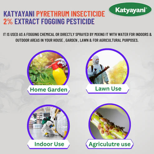 Pyrethrum Extract 2% m/m – Natural Oil-Based Herbal Insecticide for Public Health Pest Control (UAE Edition)
