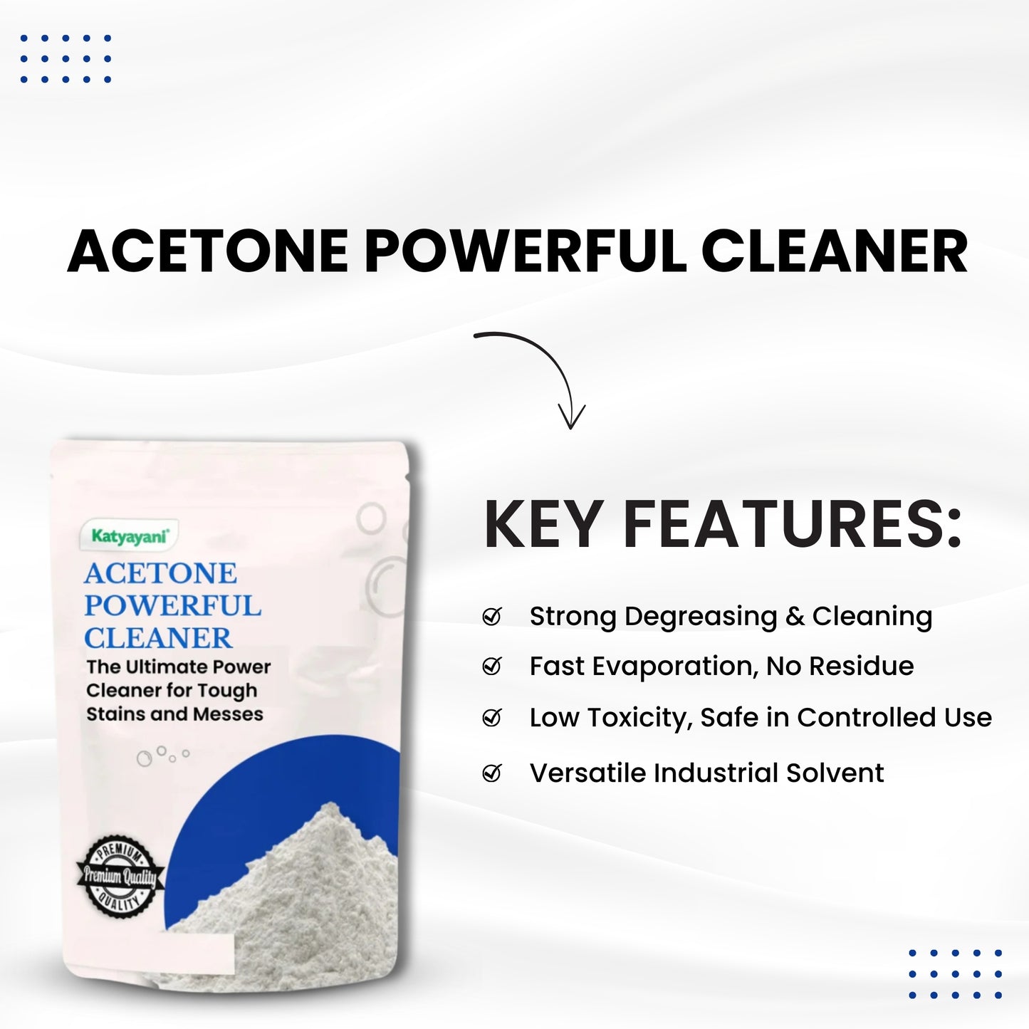 GGV Acetone Powerful Cleaner for Home, Business, and Industry