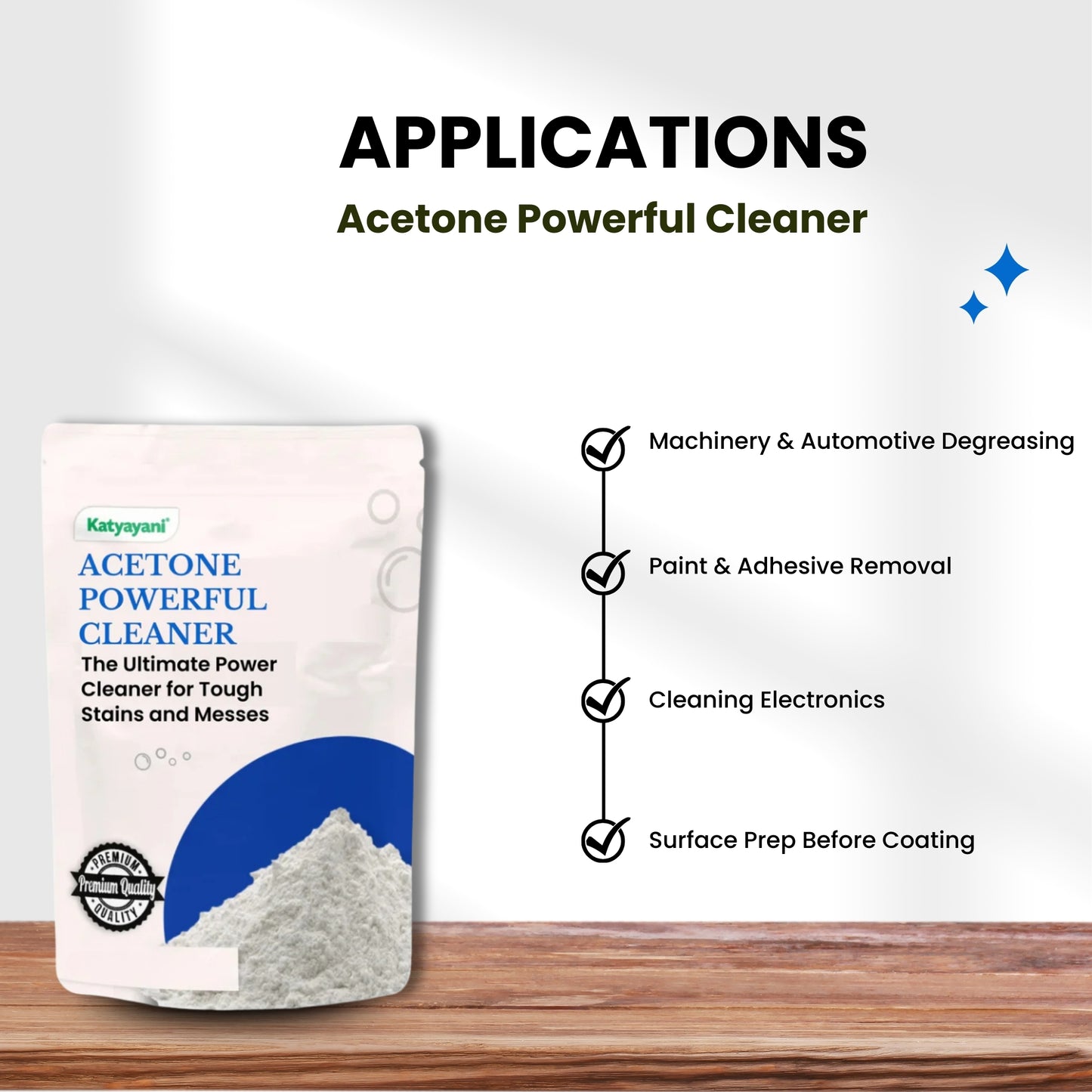 GGV Acetone Powerful Cleaner for Home, Business, and Industry