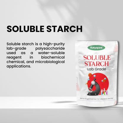 GGV Soluble Starch 100gm (4.5oz)-Lab Grade