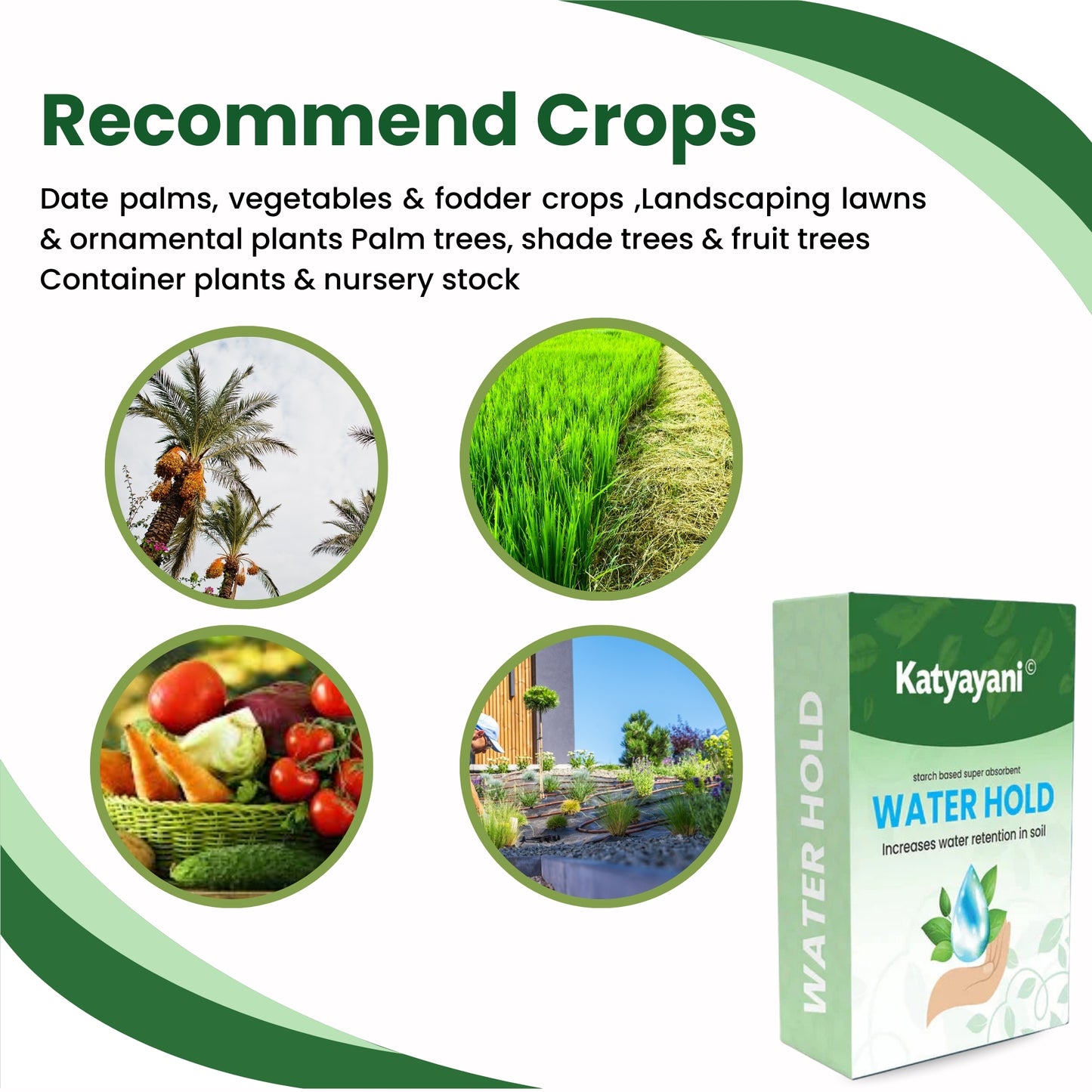 Water Hold Super Saver – Buy 1, Get 2 Free | Starch-Based Super Absorbent Gel for Soil