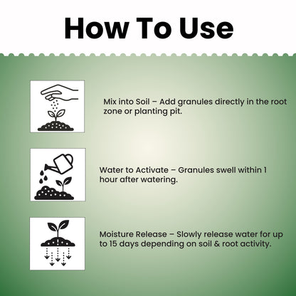 Water Hold- Starch Based Super Absorbent