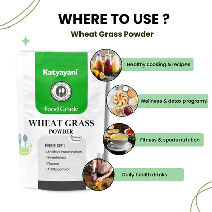GGV Wheat Grass Powder 454 gm (16 oz)-Food Grade