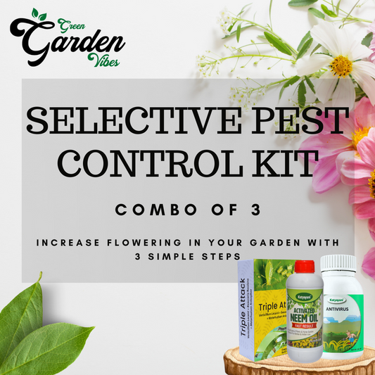 GGV Selective Pest Protection kit (Sporothrixl) 1L,(VBM)1 KG,(Anti Virus) 250 ML