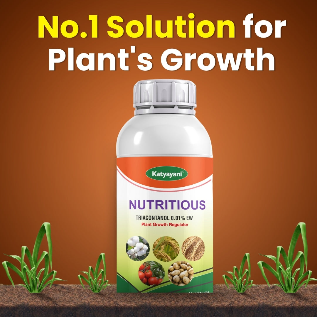 GGV Nutritious Triple Growth Pack – Buy 1, Get 2 Free | Triacontanol 0.01% EW Plant Growth Regulator
