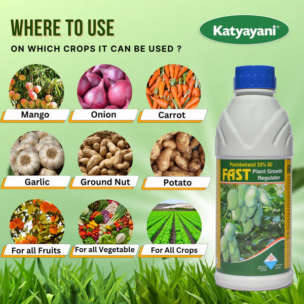 GGV Katyayani FAST – Paclobutrazol 23% SC Plant Growth Regulator | Buy 1 Get 1 Free UAE | Boost Flowering & Yield