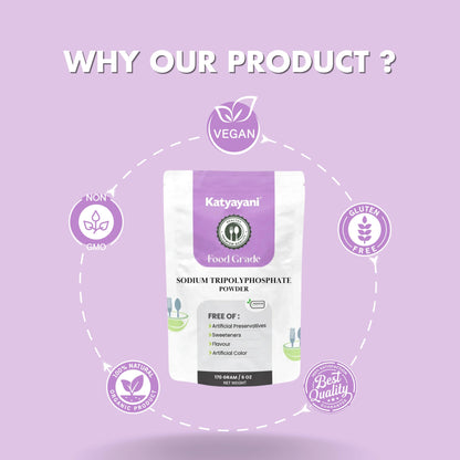 GGV Katyayani Sodium Tripolyphosphate (STPP) Food Grade Powder – Buy 1 Get 1 Free