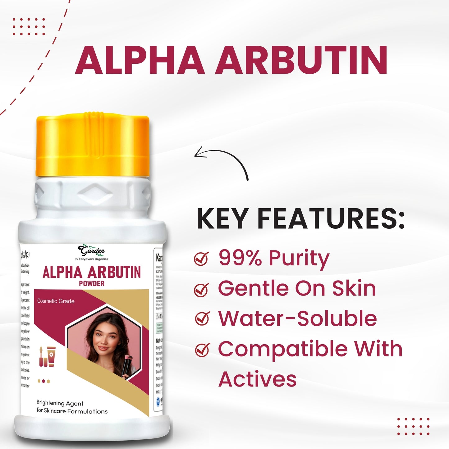 Alpha Arbutin Powder – Premium Skin Brightening Ingredient for Radiant UAE Skincare Formulations 🌟