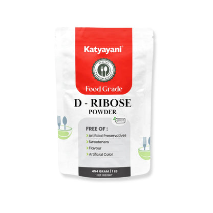 GGV D - Ribose Powder 1 kg (2.2lb)-Food Grade |Supports Muscle Recovery |Promotes Heart Health