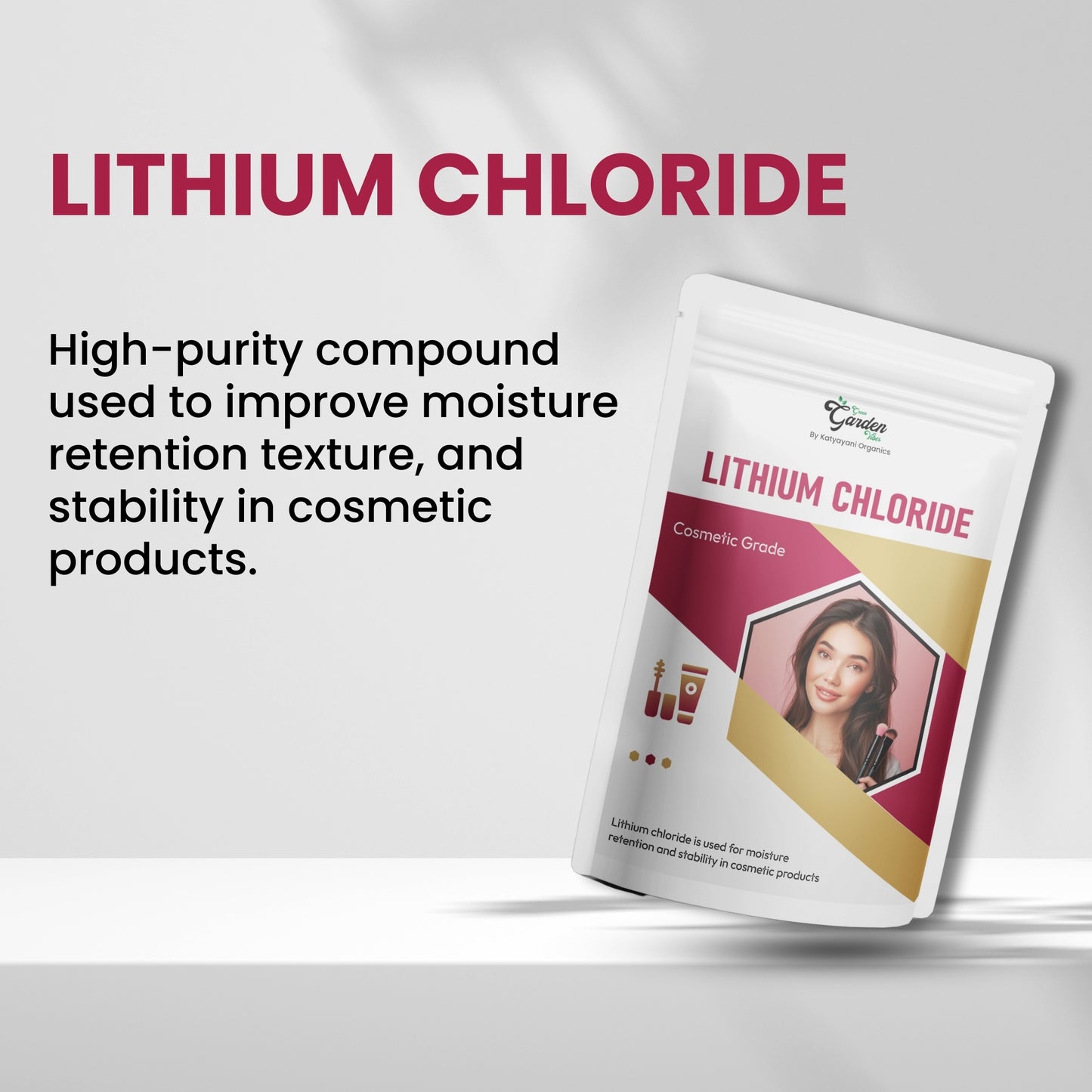 GGV Lithium Chloride 100gm (4.5oz)-Cosmetic Grade