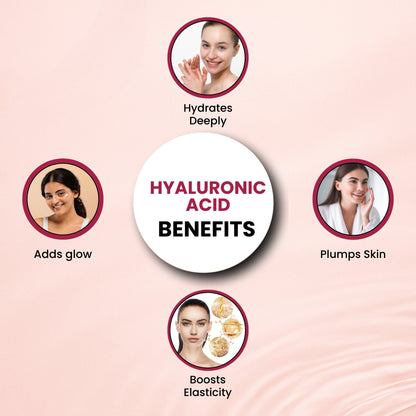 GGV Hyaluronic Acid Powder-Sodium Hyaluronate 30 gm ( 1.05 oz)| Cosmetic Grade