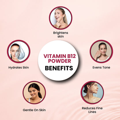 Vitamin B12 Powder 113 gm (4 oz)| Cosmetic Grade | Nourishing Boost for Radiant Skin & Healthy Hair