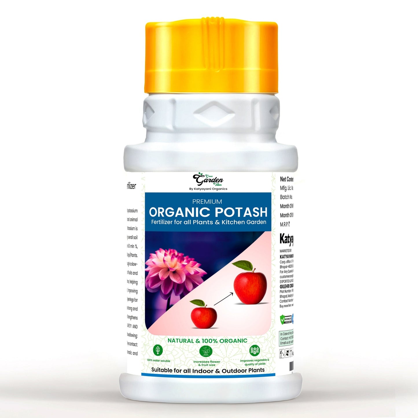GGV Katyayani Organic Rock Phosphate Fertilizer – Natural Soil Booster for Carbon Enrichment & Flowering | Ideal for Fruiting Plants & Gardening – UAE Special