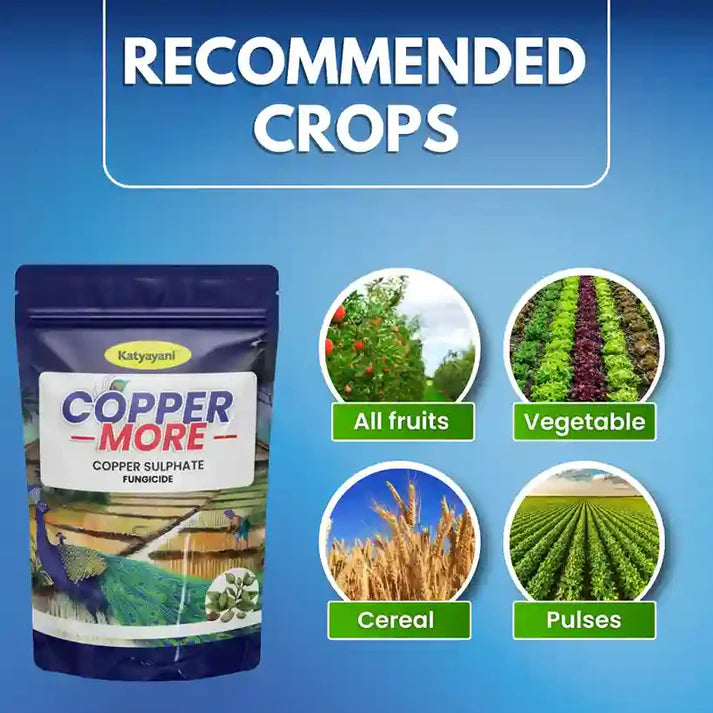 Katyayani Copper Sulphate Fungicide – Broad-Spectrum Disease Control & Essential Copper Nutrition for Plants