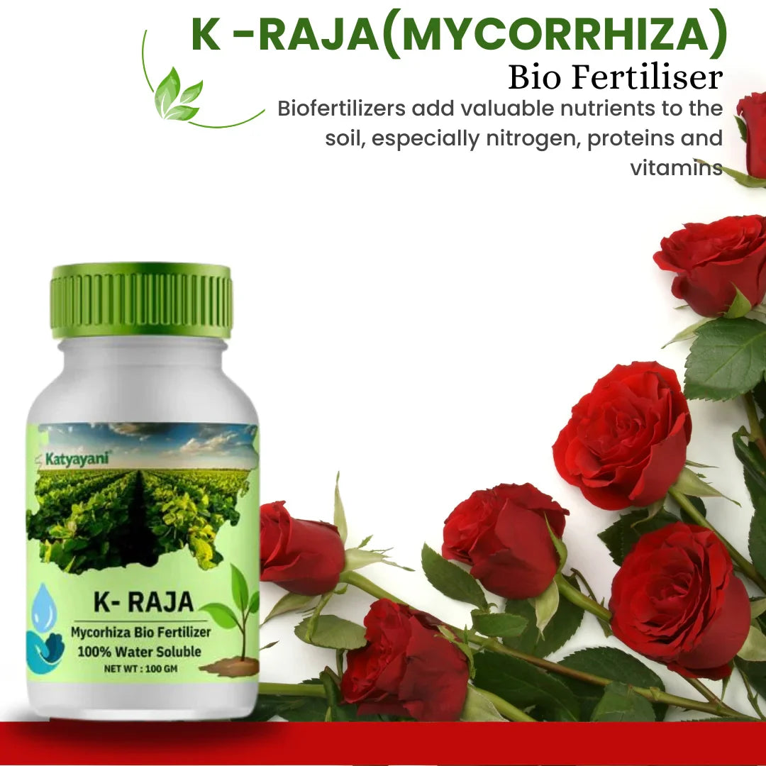 GGV Rose Flower Plant Booster Kit (Trichoderma Harzianum)1 kg,(K Raja)100gm,(Root Fast) 100GM