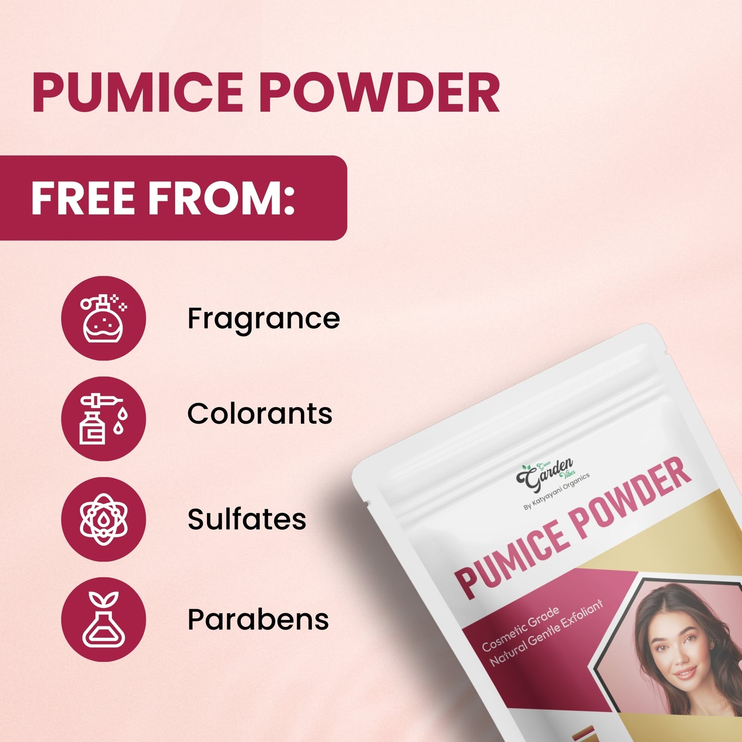 GGV Pumice Powder - Cosmetic Grade