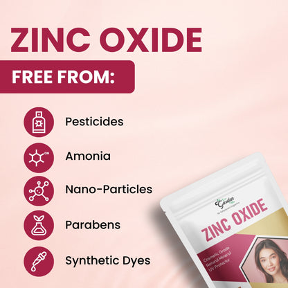 GGV Zinc Oxide 454 gm (1lb)-Cosmetic Grade