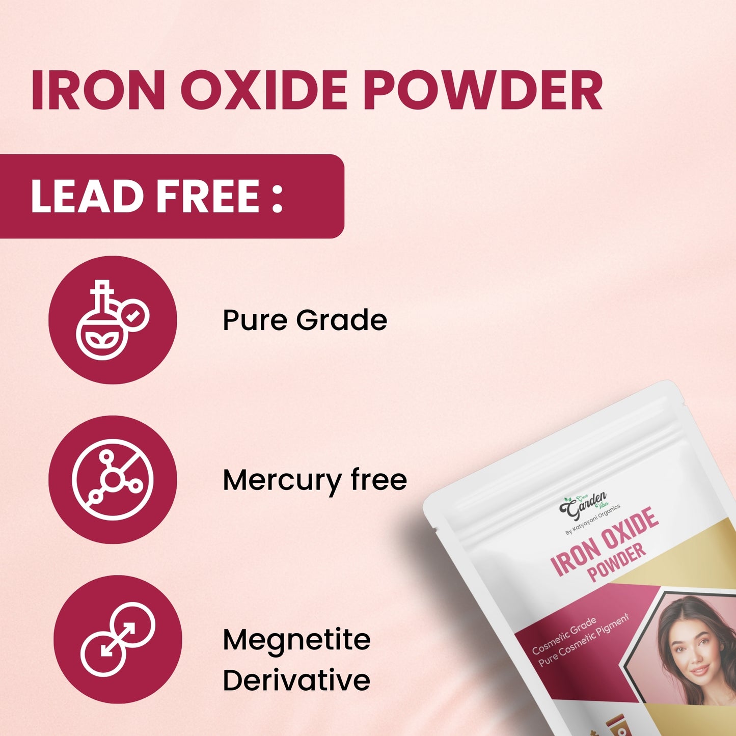 Iron Oxide Powder 57 gm (2 oz)| Cosmetic Grade