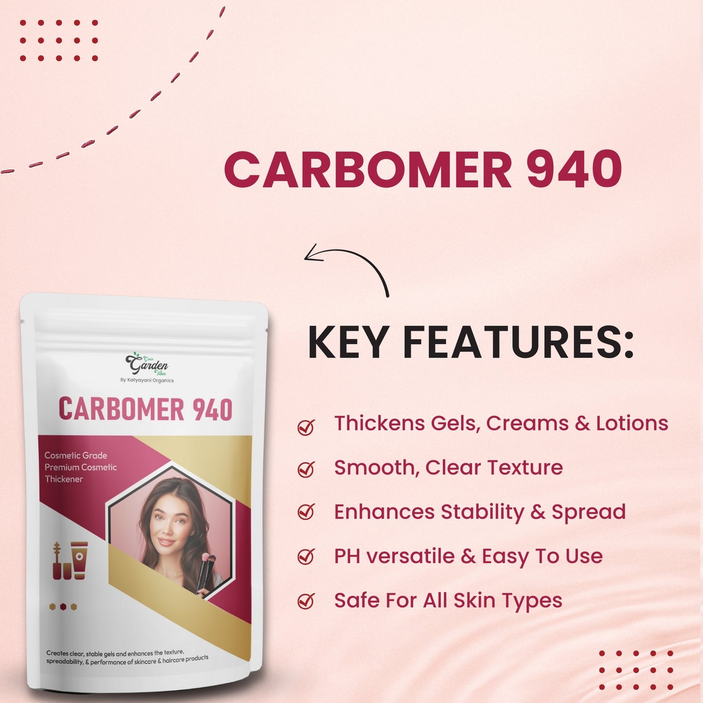 GGV Carbomer 940 113 gm (4 oz)| Cosmetic Grade
