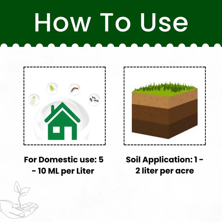 GGV Meta Power | Metarhizium Anisopliae | Liquid Bio Insecticide