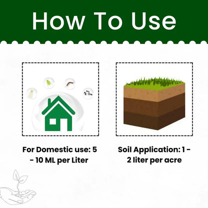 GGV Meta Power | Metarhizium Anisopliae | Liquid Bio Insecticide