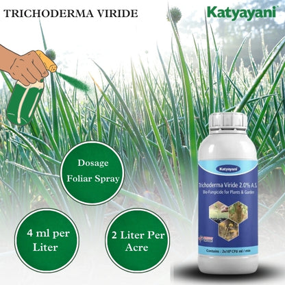 GGV Katyayani Trichoderma Viride – Advanced Liquid Bio Fungicide for Soil-Borne Disease Control & Organic Farming  Buy 1 Get 2 FREE
