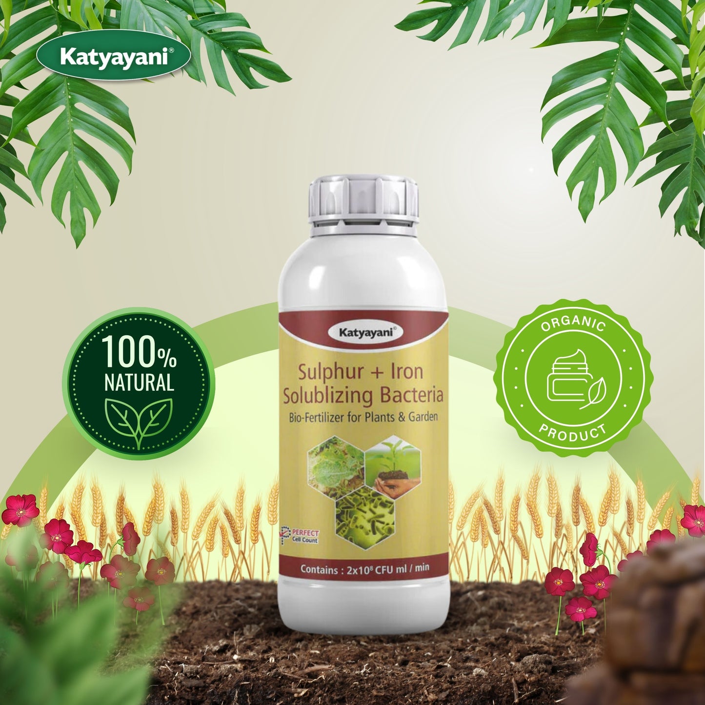 GGV Sulphur + Iron Solubilising Bio Fertilizer