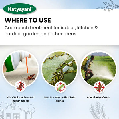 GGV Organic 3-in-1 Pesticide Spray for Home & Garden – Natural Solution for Plants, Ants, Termites & Mosquitoes | UAE Delivery